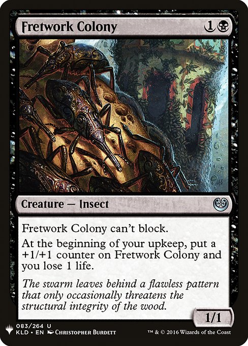 Fretwork Colony (KLD-83) [The List]