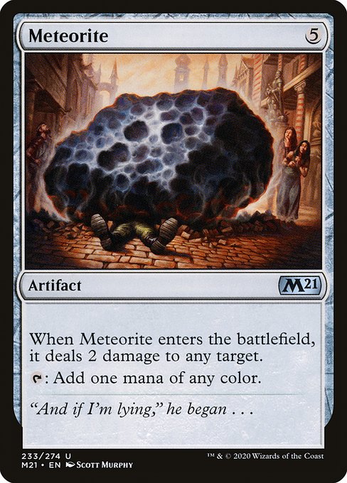 Meteorite (233) [Core Set 2021]