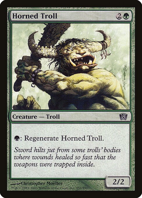 Horned Troll (257★) [Eighth Edition]
