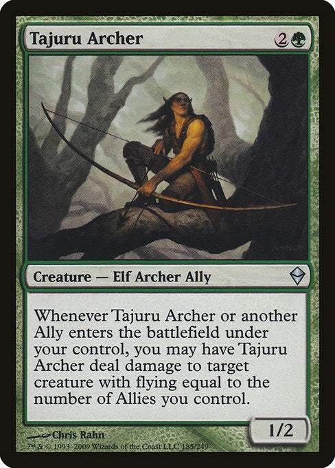 Tajuru Archer (185) [Zendikar]