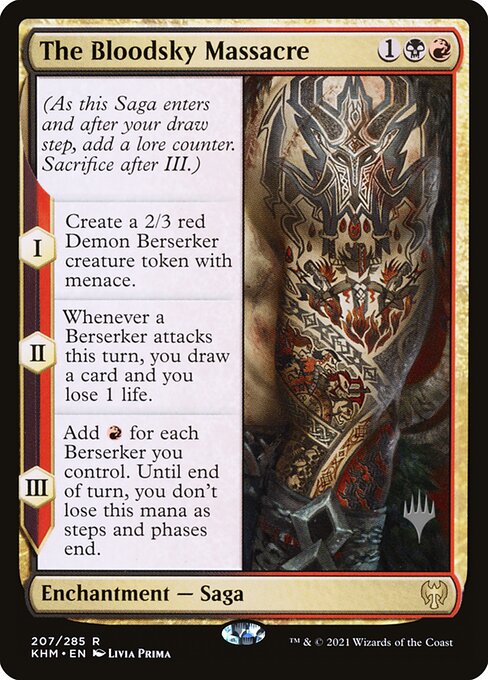 The Bloodsky Massacre (207p) [Kaldheim Promos]