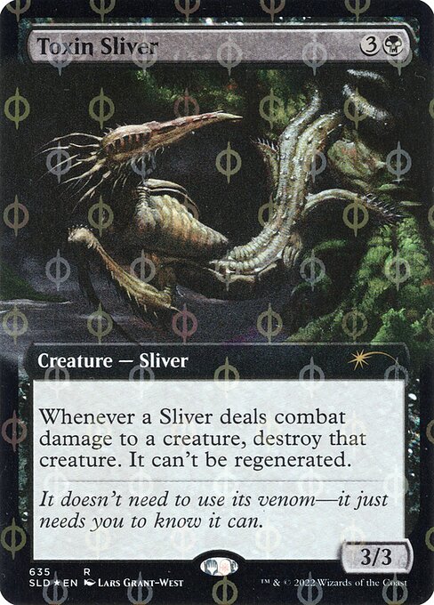 Toxin Sliver (635Φ) [Secret Lair Drop] [Extended Art]