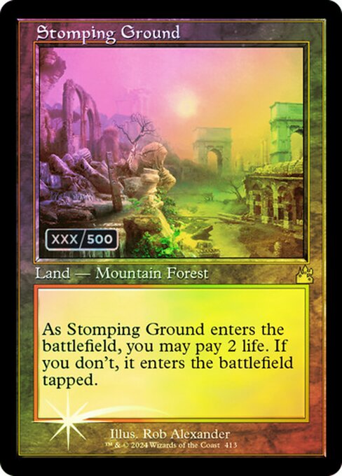Stomping Ground (413z) [Ravnica Remastered]