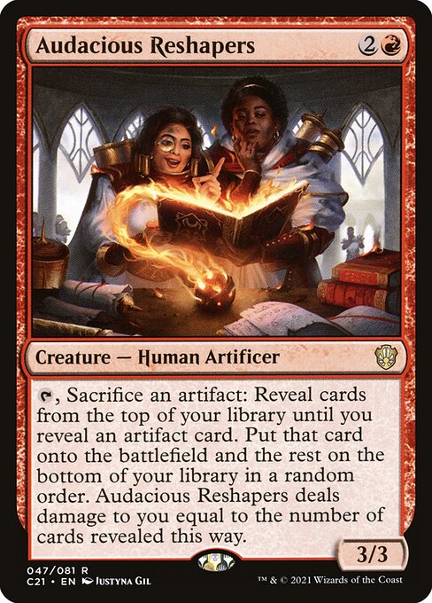 Audacious Reshapers (47) [Commander 2021]