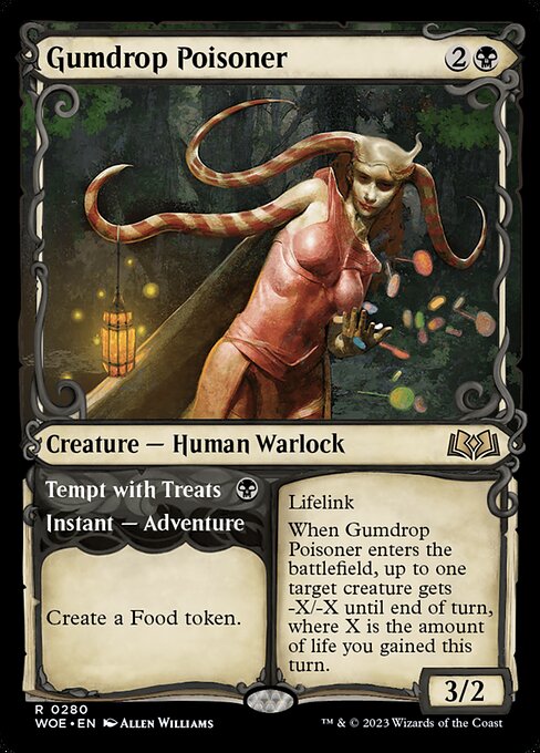 Gumdrop Poisoner // Tempt with Treats (280) [Wilds of Eldraine] [Showcase]