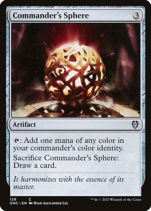 Commander's Sphere (128) [Phyrexia: All Will Be One Commander]