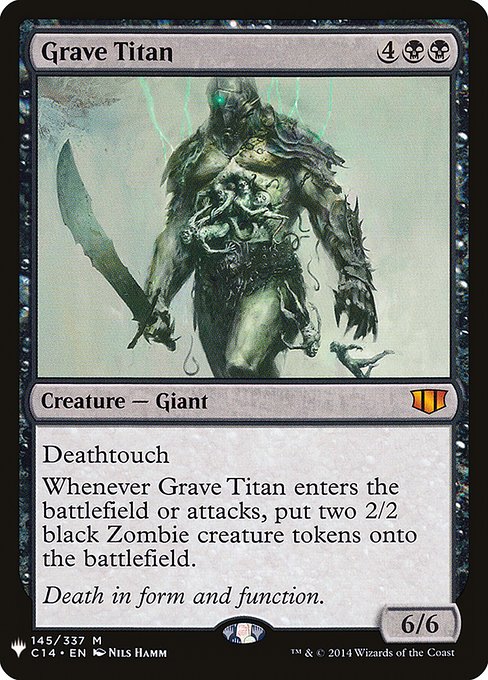 Grave Titan (C14-145) [The List]