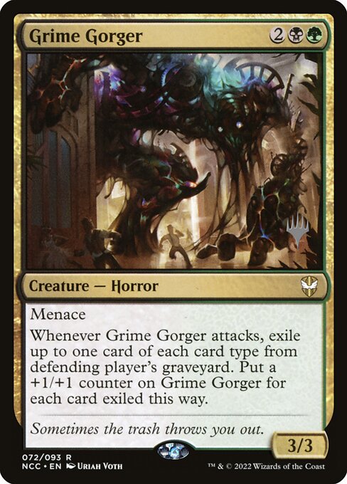 Grime Gorger (72p) [New Capenna Commander Promos]