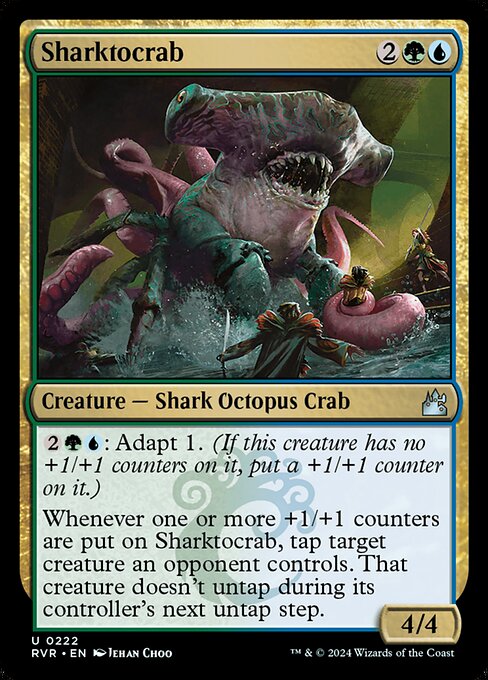 Sharktocrab (222) [Ravnica Remastered]