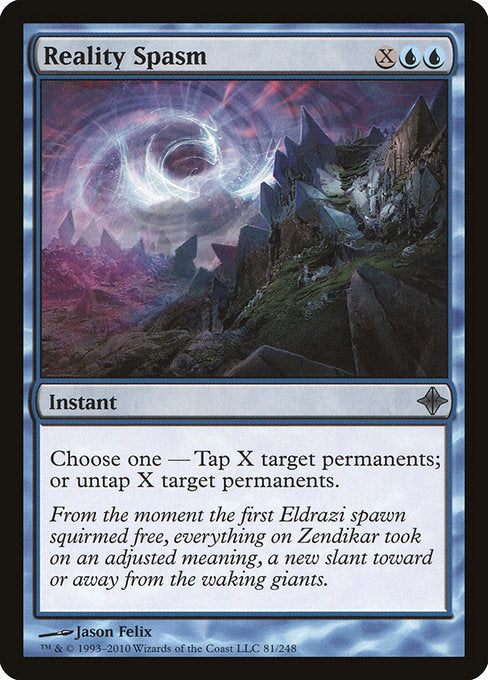 Reality Spasm (81) [Rise of the Eldrazi]