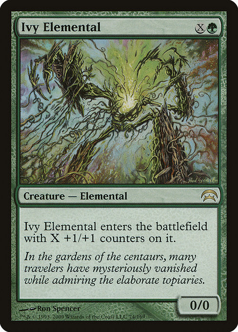 Ivy Elemental (74) [Planechase]