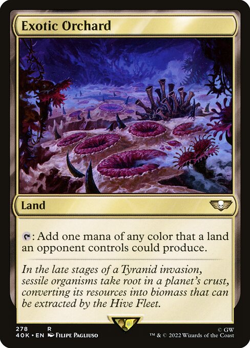 Exotic Orchard (278) [Warhammer 40,000 Commander]