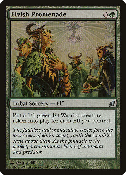 Elvish Promenade (208) [Lorwyn]