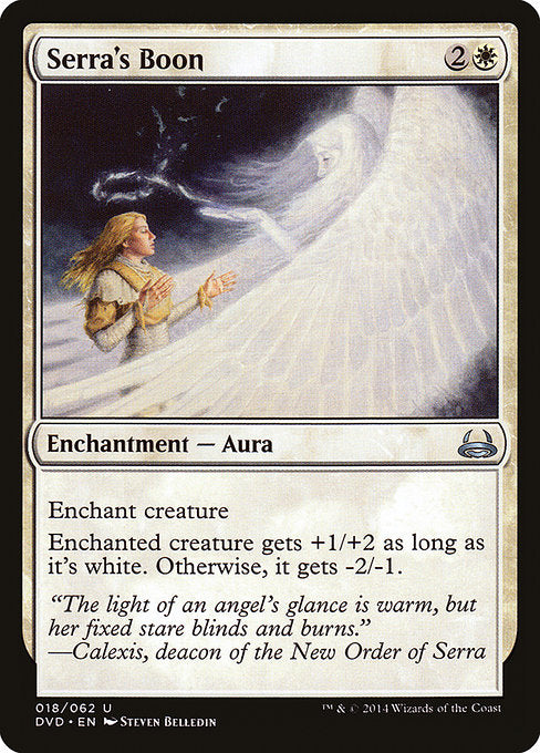 Serra's Boon (18) [Duel Decks Anthology: Divine vs. Demonic]