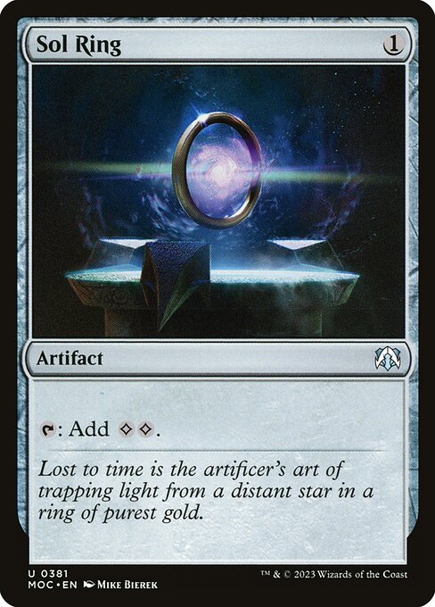 Sol Ring (381) [March of the Machine Commander]