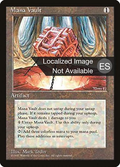 Mana Vault (334) [Fourth Edition Foreign Black Border]