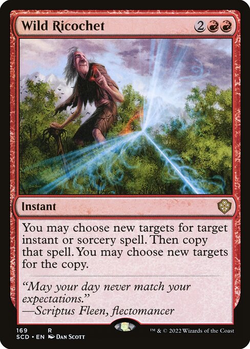 Wild Ricochet (169) [Starter Commander Decks]