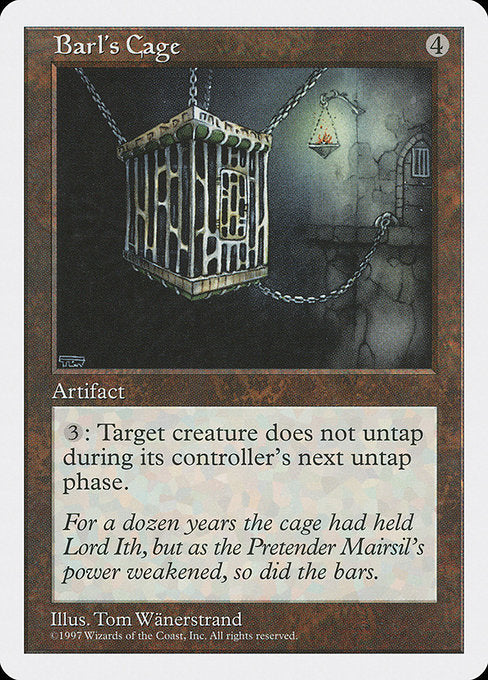 Barl's Cage (352) [Fifth Edition]