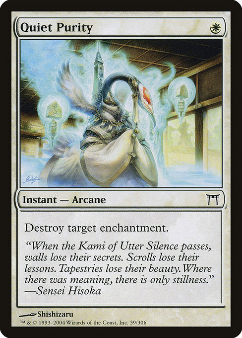 Quiet Purity (39) [Champions of Kamigawa]