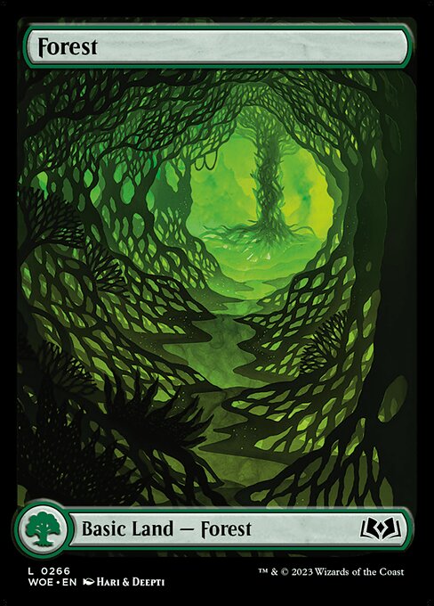 Forest (266) [Wilds of Eldraine] [Full Art]