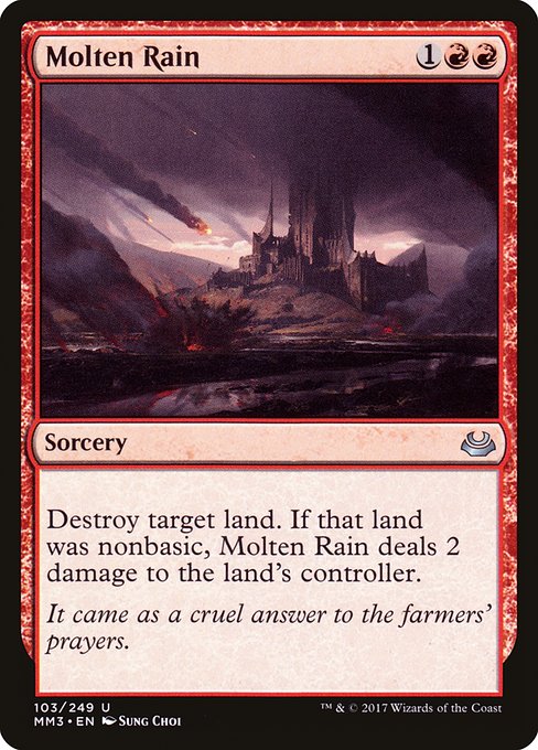 Molten Rain (103) [Modern Masters 2017]