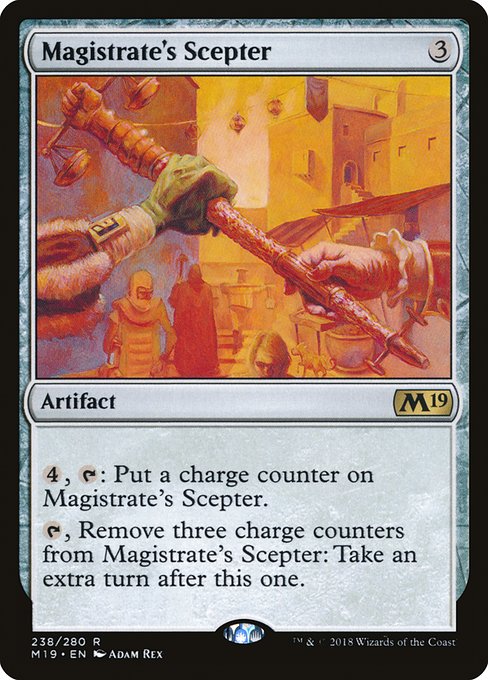 Magistrate's Scepter (238) [Core Set 2019]