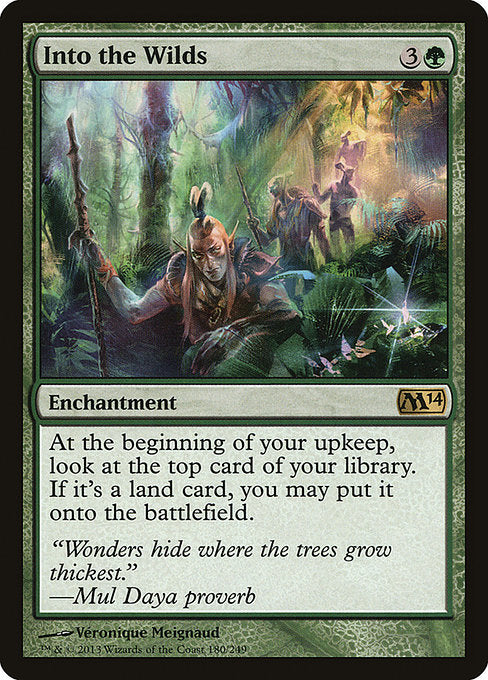 Into the Wilds (180) [Magic 2014]