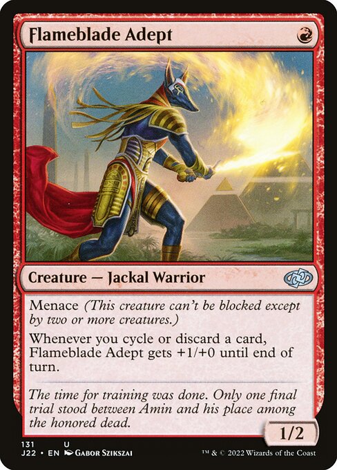 Flameblade Adept (131) [Jumpstart 2022]