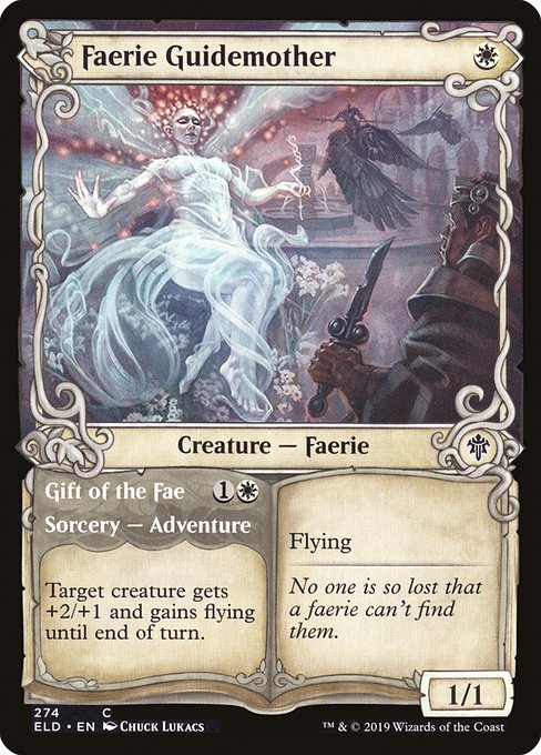 Faerie Guidemother // Gift of the Fae (274) [Throne of Eldraine] [Showcase]