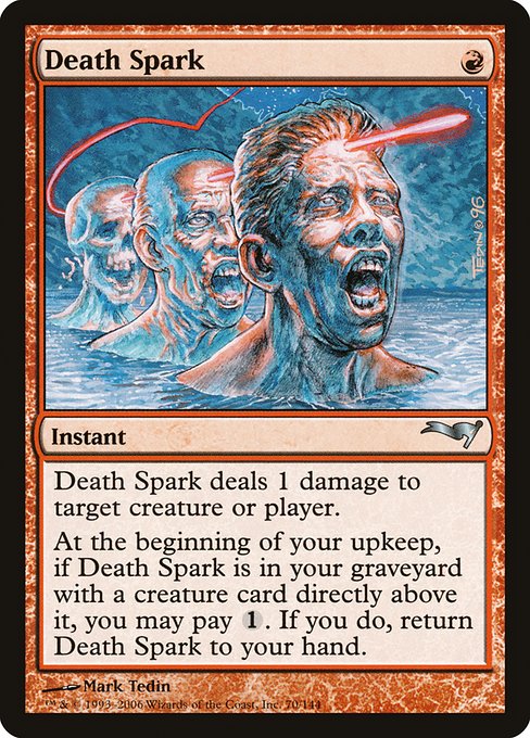 Death Spark (70) [Coldsnap Theme Decks]