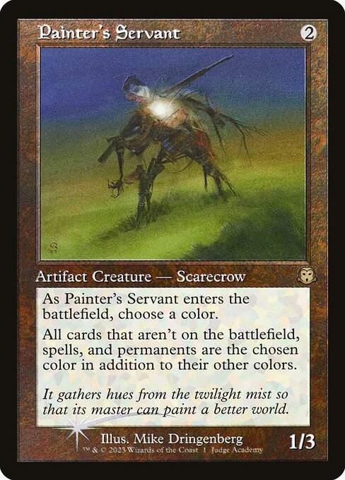 Painter's Servant (1) [Judge Gift Cards 2023]