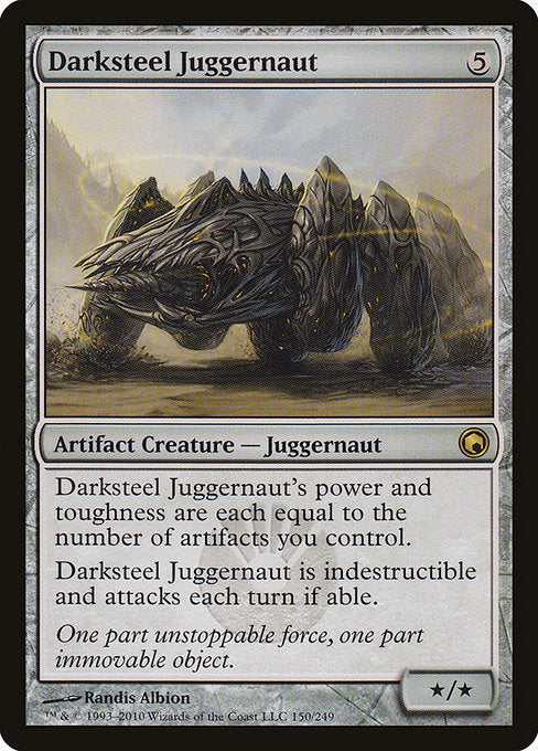 Darksteel Juggernaut (150) [Scars of Mirrodin]