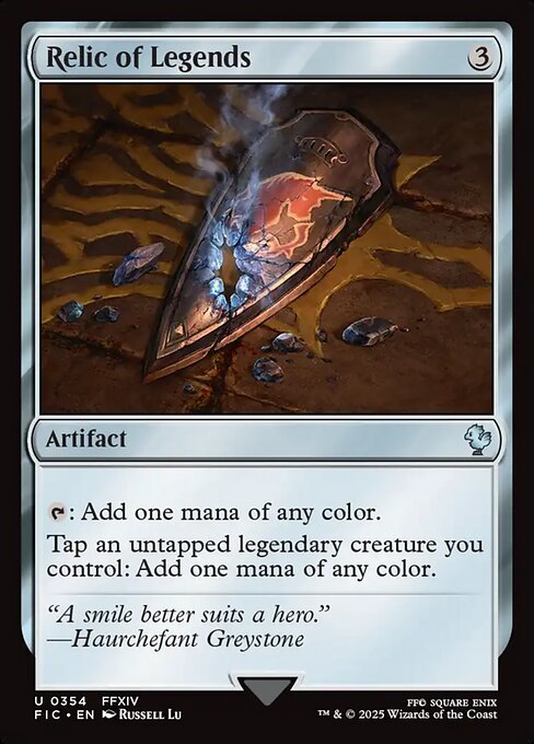 Relic of Legends (354) [Final Fantasy Commander]