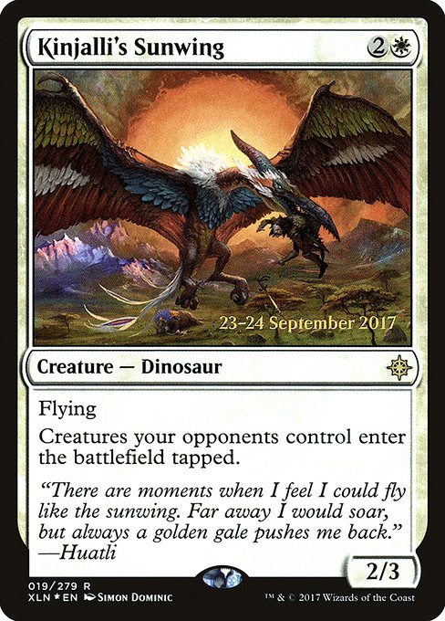 Kinjalli's Sunwing (19s) [Ixalan Promos]