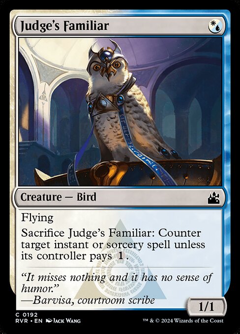 Judge's Familiar (192) [Ravnica Remastered]