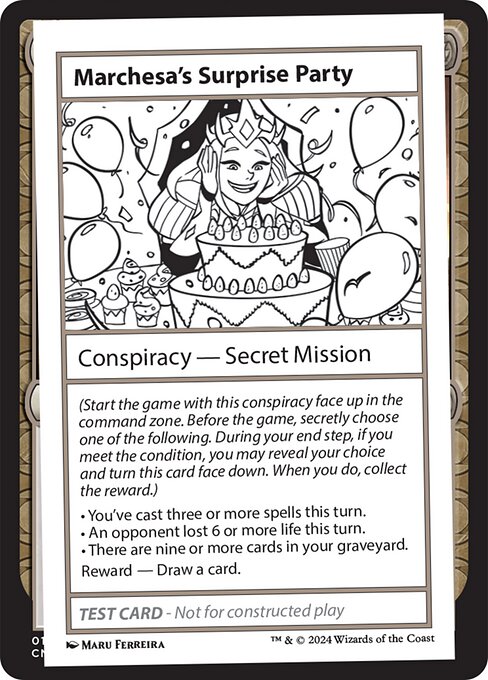 Marchesa's Surprise Party (999-MSP) [Mystery Booster 2]