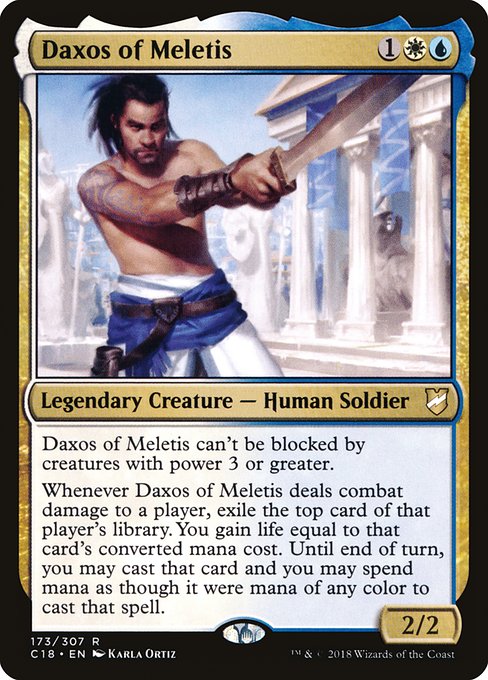 Daxos of Meletis (173) [Commander 2018]