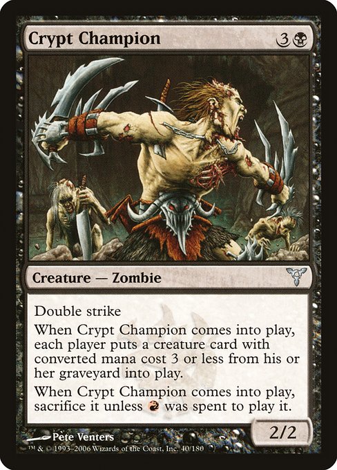 Crypt Champion (40) [Dissension]