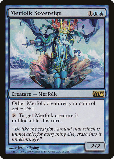 Merfolk Sovereign (65) [Magic 2011]