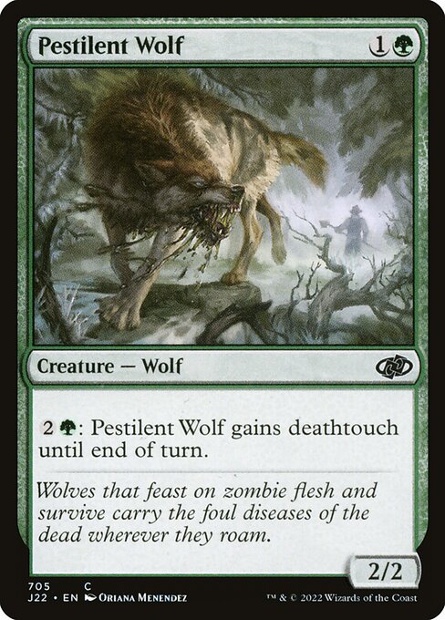 Pestilent Wolf (705) [Jumpstart 2022]