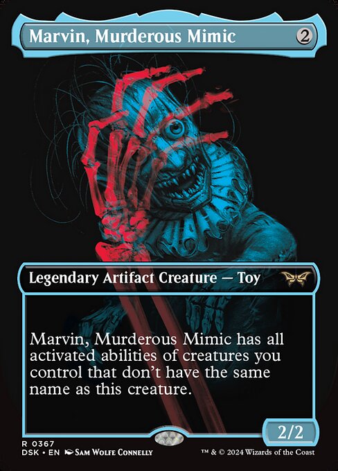 Marvin, Murderous Mimic (367) [Duskmourn: House of Horror]
