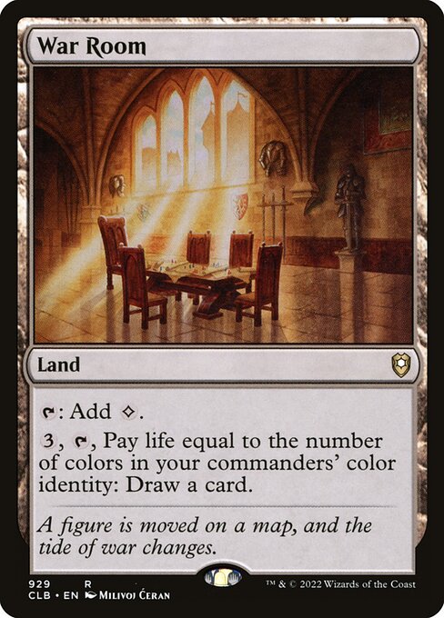 War Room (929) [Commander Legends: Battle for Baldur's Gate]