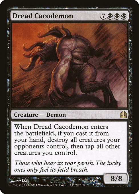 Dread Cacodemon (79) [Commander 2011]