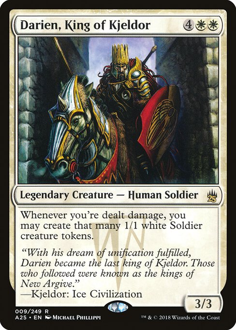 Darien, King of Kjeldor (9) [Masters 25]