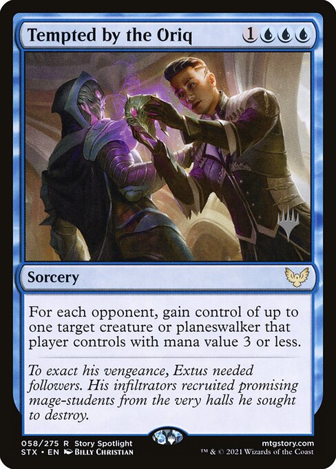 Tempted by the Oriq (58p) [Strixhaven: School of Mages Promos]