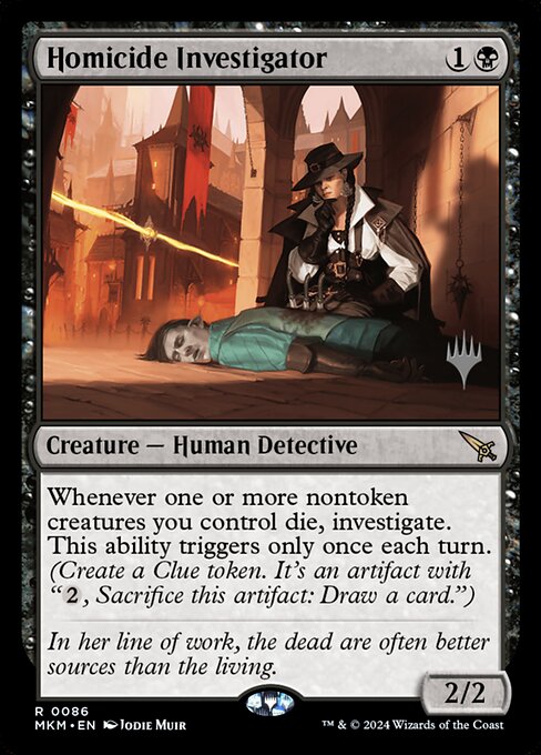 Homicide Investigator (86p) [Murders at Karlov Manor Promos]