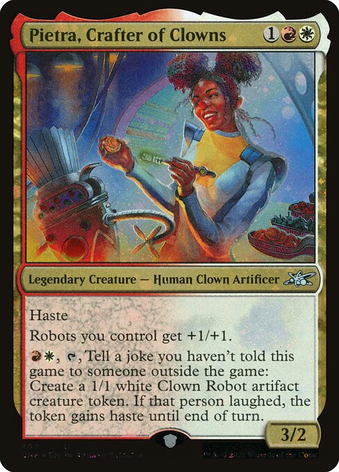 Pietra, Crafter of Clowns (462) [Unfinity]