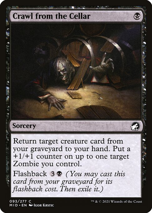 Crawl from the Cellar (93) [Innistrad: Midnight Hunt]