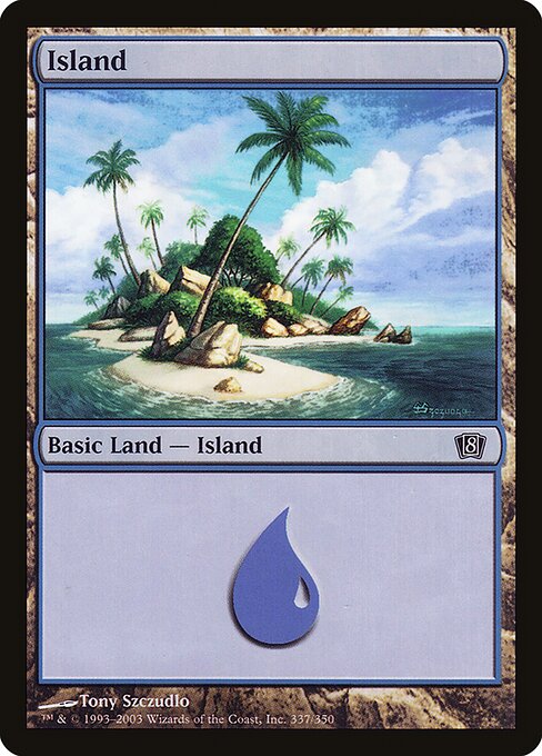 Island (337) (337★) [Eighth Edition]