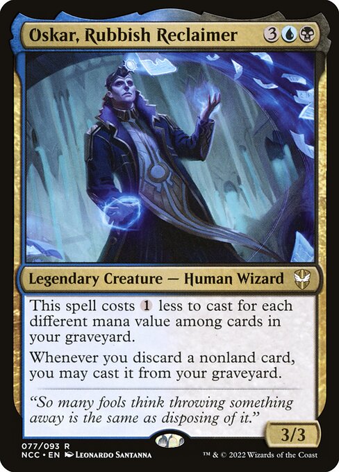 Oskar, Rubbish Reclaimer (77) [New Capenna Commander]